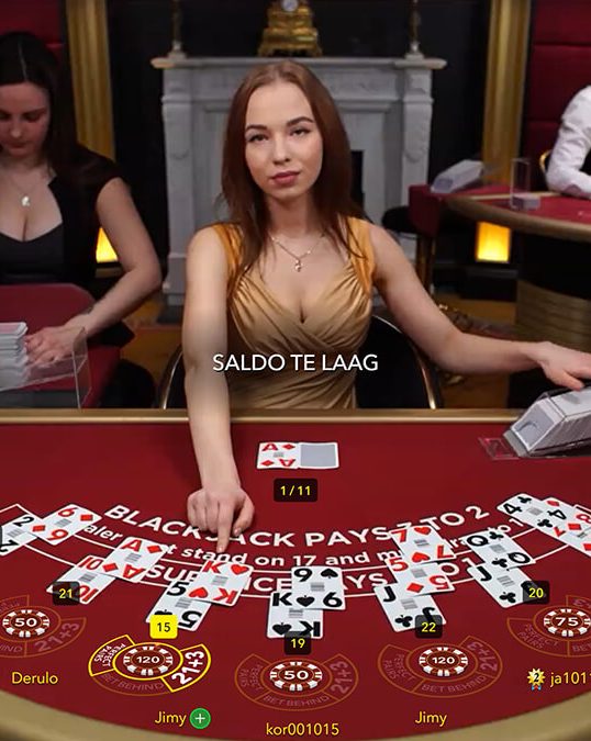 Blackjack Live screenshot